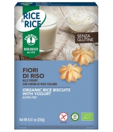Fiori di Riso allo Yogurt 250 gr Senza Glutine Probios