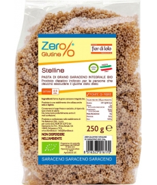 Stelline di Grano Saraceno 250 gr Zer% Glutine Fior di Loto