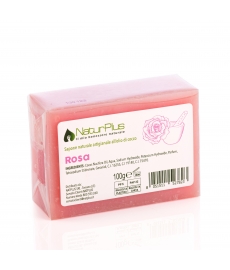 Sapone Naturale Rosa 100 gr NaturPlus