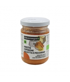 Pesto con Peperoni, Ricotta e Pecorino 120 gr Probios