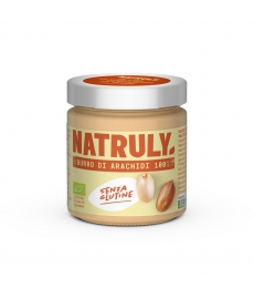 Crema 100% Arachidi Bio 200 gr Natruly
