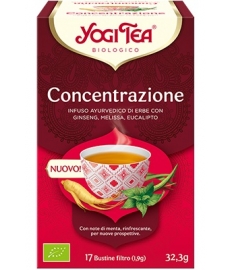 infuso concentrazione 32,3 gr yogi tea