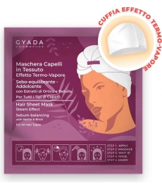 Maschera Capelli in tessuto Sebo-Equilibrante 02 Gyada Cosmetics
