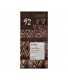 Cioccolato Fondente Organic Dark Panama 92% Vivani