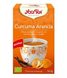Yogi Tea Curcuma e Arancia Bio