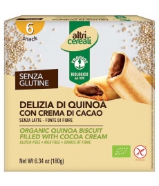 Delizia Di Quinoa Con Crema Di Cacao 6X30 Gr Senza Glutine Probios