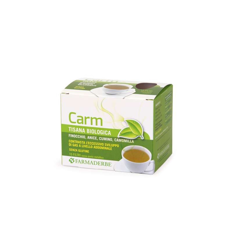 Carm Tisana Bio 15 filtri Farmaderbe