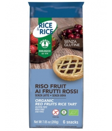 Crostatine Riso Fruit Ai Frutti Di Bosco 4x45 Gr