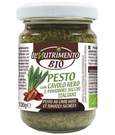 Pesto Cavolo Nero e Pomodori Secchi Senza Gutine