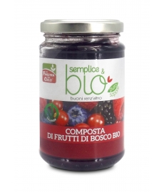 Composta di Frutti di Bosco 320 gr Semplice&Bio La Finestra sul Cielo